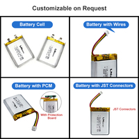 Baterai Lithium Rechargeable 102040 Lipo 3.7v 750mah 2.77wh dengan Konektor untuk Penerangan / Baterai LED Un38.3