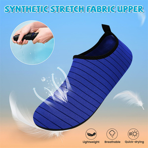Spiaggia a piedi nudi ad asciugatura rapida leggero e resistente per il nuoto subacqueo sport al mare vacanze essenziali <span class=keywords><strong>da</strong></span> uomo scarpe <span class=keywords><strong>da</strong></span> acqua - Product Image 5