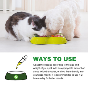 Tetes Perawatan Hewan Peliharaan Meredakan Ketidaknyamanan dan Nyeri Kucing dan Anjing Solusi Perawatan Hewan Peliharaan Universal Tanpa Efek Samping dan Melindungi Kesehatan Hewan Peliharaan - Product Image 6