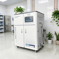 Machine de traitement des eaux usées pour petits hôpitaux avec pompe, réservoir sous pression, moteur, roulement et PLC pour clinique et laboratoire - 500L/heure, marque DeYuan