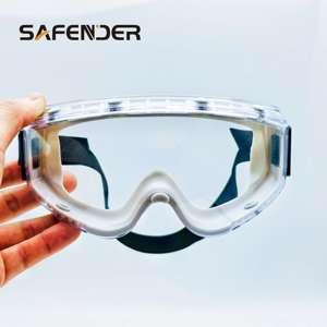 Gafas de seguridad de fábrica, gafas de seguridad con D3 D4 a prueba de polvo y derrames con certificación Ansi para industria y productos químicos - Product Image 2