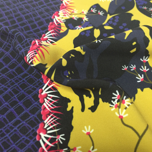 Tissu en crêpe à impression, 2020 coton, étoffe imprimée, dernière tendance, offre spéciale d'été - Product Image 6