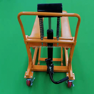 Jingxin <span class=keywords><strong>chariot</strong></span> élévateur 1ton manuel haute levée <span class=keywords><strong>cric</strong></span> hydraulique élévateur à ciseaux transpalette manuel personnaliser - Product Image 2