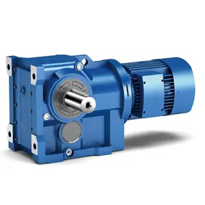 Industrial And Farm Use K Series Cast Iron Helical Gear Reducer Motor Gearbox Transmission Customizable ODM