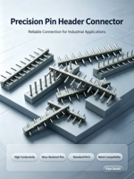 Connecteur de bornier à pas de 2,54 mm en laiton, plaqué nickel/or, 3A 250V pour carte de circuit imprimé - Vente en gros usine