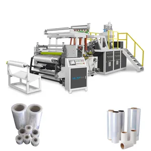 Fully Automatic PE Stretch Film Making Machine 3 Extruder 2000mm Co Extrusion
