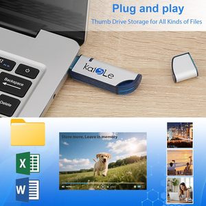 Nhà Sản Xuất Bán Buôn 64GB USB 2.0 Ổ Đĩa Flash Bộ Nhớ Ngoài Lưu Trữ Ngón Tay Cái Ổ Đĩa Lưu Trữ Dữ Liệu Quà Tặng Di Động USB Flash Drive - Product Image 3