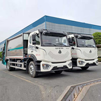 Camion compacteur de déchets lourds HOWO 18m3 Euro 6, camion de transfert de déchets solides scellé