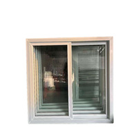 Fenêtre coulissante en PVC résistante aux ouragans tropicaux, cadre UPVC, verre trempé résistant aux chocs, isolation phonique pour les Bahamas, vente en gros