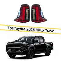 Feu arrière LED pour Hilux Travo 2024-2026, compatible avec Hilux Champ, clignotant séquentiel dynamique, feux de jour DRL, ensemble de feux de freinage