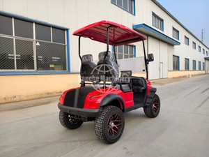 Voiture de golf électrique bleue, prix d'usine - Product Image 3