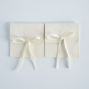 Pochette d'emballage en microfibre de luxe en gros avec impression de logo personnalisé pour la présentation et le rangement de bijoux - Product Image 6