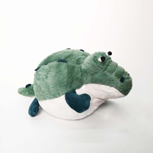 Nuovo arrivo divertente coccodrillo arrabbiato pesce palla peluche Super carino paffuto cuscino per bambini PP cotone regalo di compleanno - Product Image 1