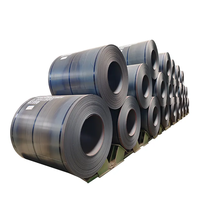 China Fábrica venda quente Q195 Q235 Q345 Q235B MS HR ferro bobina de aço de baixo carbono