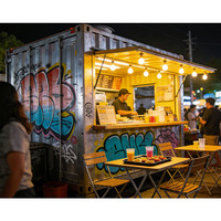 Casa Contenedor Modular de Acero con Certificación CE LDYZ, Impermeable, de Ensamblaje Rápido, Color Personalizado, para Hotel, Cafetería, Restaurante, Tienda