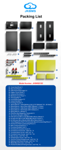 Kit de Almacenamiento de Energía Doméstico JKBMS DIY, Caja Metálica, Batería LiFePO4 51.2V 280Ah 314Ah, Inversor de 16KW, Pantalla BMS PB2A16S20P, CE/FCC - Product Image 6