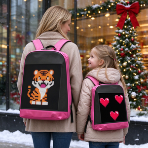 Sac à dos lumineux à LED avec écran LED et contrôle par application pour parents et enfants - Product Image 1