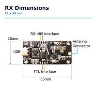 Module transmetteur de cellule de pesage sans fil CMCU-09 433 MHz, indicateur de poids numérique, système de pesage à distance