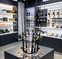 Support de canne à pêche, anneau de fixation en acrylique, support d'angle de garage, ensemble de fournitures en gros, capacité de stockage complète pour cannes à pêche