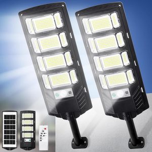 Lámpara Solar LED de 300W 500W 600W 1000W, Precio de Fábrica, Policristalina, para Exteriores, IP65, con Batería AC, para Alumbrado Público - Product Image 1