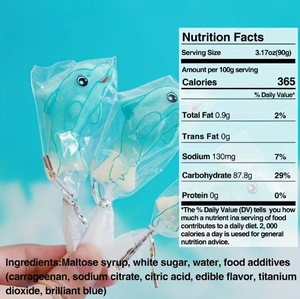 Holeywood 90g รสผลไม้ carrageenan เจลาตินอมยิ้มรูป<span class=keywords><strong>ปลาโลมา</strong></span>น่ารักห่อขนมเยลลี่ - Product Image 4