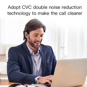 <span class=keywords><strong>M70</strong></span> سماعة رأس زرقاء السن V5.0 سماعة أذن لاسلكية في سماعة الأذن مع ميكروفون إلغاء الضوضاء لقيادة الأعمال المكتبية - Product Image 6