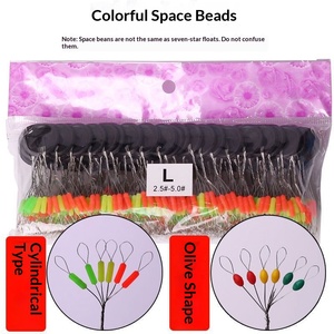 Perles de pêche colorées en forme d'olive, bloqueurs de ligne, perles de compétition, bloqueurs de ligne en forme de graines de tournesol, bloqueurs de ligne à paillettes, bloqueurs de ligne en forme de graines de tournesol, bloqueurs de ligne en forme d'olive, matériel de pêche - Product Image 5