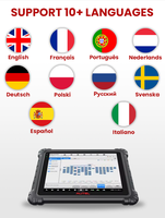 Scanner professionnel MaxiSys Ultra EV, incluant VCMI 5-en-1, diagnostic EV, cartographie topologique et tests bidirectionnels.