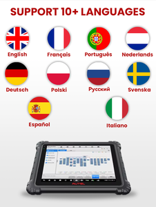 Scanner professionnel MaxiSys Ultra EV, incluant VCMI 5-en-1, diagnostic EV, cartographie topologique et tests bidirectionnels. - Product Image 4