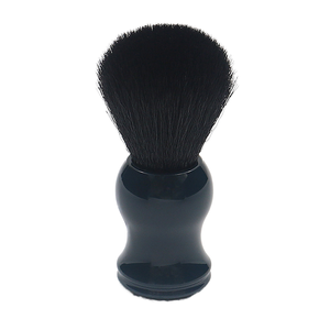 Cepillo de barbero de pelo de tejón para hombre con mango de madera para afeitar la barba - Product Image 1