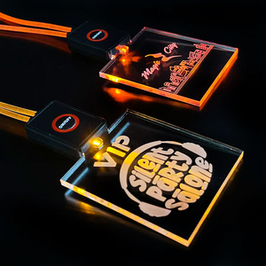 Qcool Khuyến Mại Số Lượng Lớn Bán Buôn Biểu Tượng Tùy Chỉnh Sinh Thái Thân Thiện Với Độ Sáng Cao Có Thể Sạc Lại Âm Nhạc Tổ Chức Sự Kiện Buổi Hòa Nhạc Ánh Sáng Dây Buộc - Product Image 2