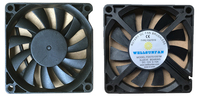 Ventilador Silencioso WellSuNFan Sin Escobillas 5V 70mm con Rodamiento de Aceite, Plástico, 28dBA, 2PIN, Nuevo, OEM, ODM, Venta al Por Mayor de Fábrica, Sistema de Refrigeración para Caja de Ordenador