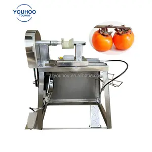 Elektrische Persimmon Pulp Verwerkingsmachine Persimmon Huid Dunschiller Peeling Machine Prijs