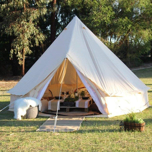 เต็นท์ตั้งแคมป์กลางแจ้งแบบมองโกเลียเต็นท์สำหรับบ้าน5 + คนกันน้ำแบบพกพาหรูหรา - Product Image 1