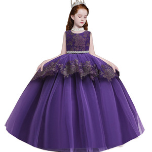 New Arrival 12 Years Old Girls Wedding Dresses Children Party Normal Frock Designs Teenage Birthday Dress LP-230 - Product Image 2