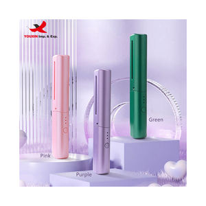 Plancha de Pelo Profesional de Cerámica, Portátil, a Batería, con Temperatura Ajustable, Calentamiento Rápido, Precio Bajo para Compras Mixtas - Product Image 1