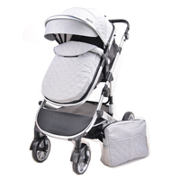 Poussette bébé légère, pliable, portable, poussette de voyage, taille cabine d'avion, landau bébé