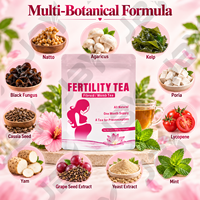 Thé de fertilité à base de plantes pour femmes, 30 sachets de thé, mélange botanique à la menthe, OEM ODM, étiquette privée, formule personnalisée, fabricant