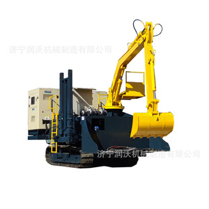 Máquina formadora de bordillos de hormigón de gran tamaño con sistema hidráulico de orugas de acero para la construcción de canales laterales de carreteras - Product Image 5