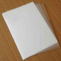 Feuille de film en PET/PETG blanc de taille A4 de 0.17mm d'épaisseur souple pour la production de cartes d'identité intelligentes moulage par injection pour supermarché