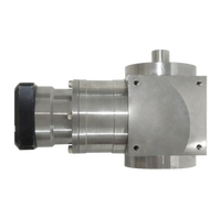 Réducteur planétaire 3F FAMED AT170A-FC-25 1:1 à angle droit, 320 Nm, arbre creux en acier inoxydable pour équipement industriel