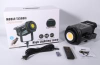 Kit d'éclairage vidéo LED COB 300W avec boîte à lumière douce, éclairage photo en 2700~6500K CRI97+ Lumières de studio pour la photographie