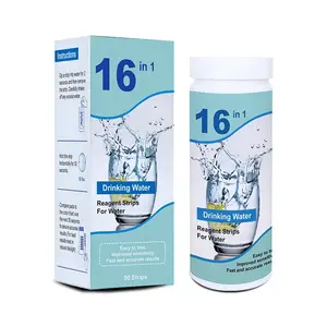 16 In 1 Water Rapid Test Strips Quick And Fast Test In 30 Seconds Drinking Water Test