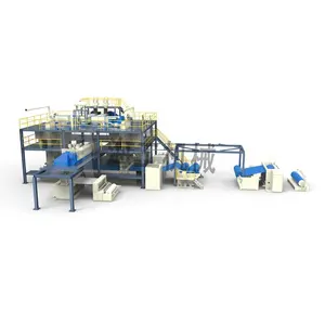 China Supplier Spunbond Nonwoven Fabric Machine S SS SSS SMS Nonwoven Fabric Making Machine