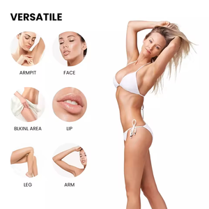Ensemble combiné <span class=keywords><strong>de</strong></span> rasoirs pour femmes 4 en 1 pour sourcils, nez, visage et corps - Product Image 4