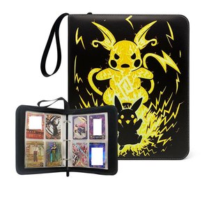 Carpeta QY Top Loader de Cuero PU para 80 Tarjetas, Fundas para Tarjetas 2x2, para Tarjetas Coleccionables TCG y Tarjetas Deportivas - Product Image 2
