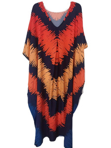 Vestito stampato all'ingrosso per le donne africane <span class=keywords><strong>Turchia</strong></span> abiti da donna abbigliamento elegante estivo abito da spiaggia - Product Image 6