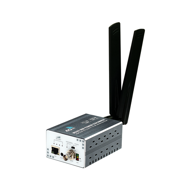 Live Streaming Small Size WiFi 1080P HD for 3G/4G SRT H.264/H.265 Encoder for Metal Construction 5-Year Warranty Portable