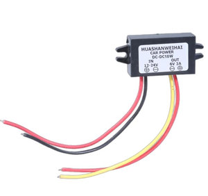 12V Naar 24V <span class=keywords><strong>Converter</strong></span> 6V 3a Voertuig Voeding <span class=keywords><strong>DC</strong></span>-<span class=keywords><strong>DC</strong></span> Buck Module 1.5V 3V 3.3 4.5V 5V 6V 7V 7.2V 8V 9V 10V 11V 12V - Product Image 1