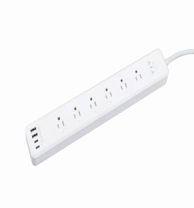 <span class=keywords><strong>BNPS</strong></span>-60/U160WT USA marché multiprise Wi-Fi 6 voies avec 4 ports USB - Product Image 1